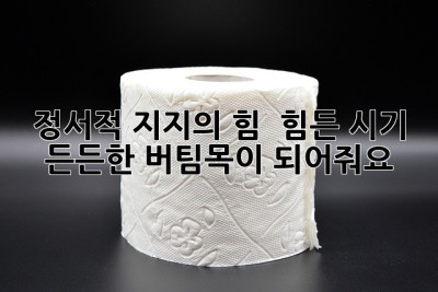 정서적 지지의 힘 💪 힘든 시기, 든든한 버팀목이 되어줘요!