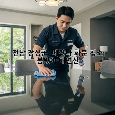 전남 장성군 🌱 베란다 화분 청소, 봄맞이 대변신! ✨