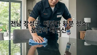 전남 장성군 🌱 베란다 화분 청소, 봄맞이 대변신! ✨